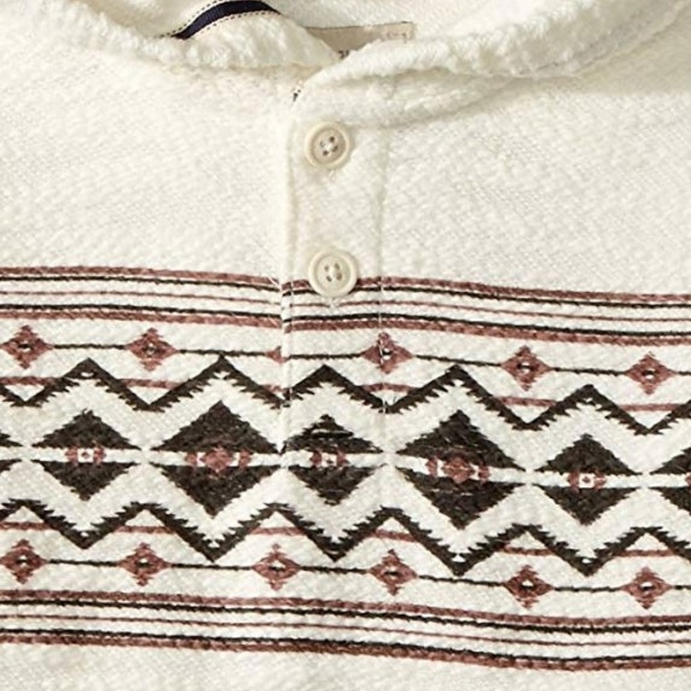 Lucky Brand Hoodie Boys Hooded Pullover Shirt size 4T Long Sleeve NWT - Picture 4 of 6